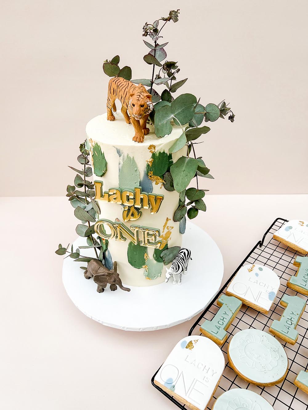 Wild one themed custom cake
